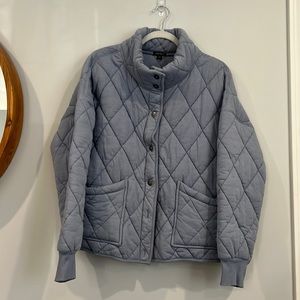 WILD FABLE XXL Blue Quilted Jacket